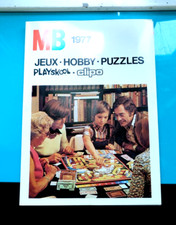 Vintage CATALOGUE MB FRANCE 1977 56 Pages Jeux Playskool Clipo Puzzles Hobby