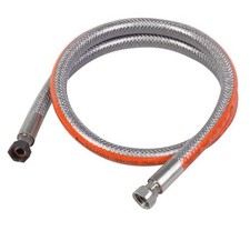 Tuyau flexible gaz butane propane 0.75 mètre inox illimitée garantie à vie DIPRA