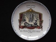 ASSIETTE ANCIENNE THEATRE DE GUIGNOL N° 2 LE DEMEMAGEMENT