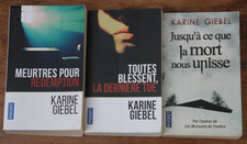 KARINE GIEBEL - LOT DE 3