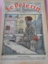 Italie Les Pouilles Mussolini abats à la pioche les murs Tarente Print 1934