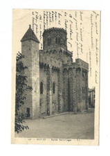 Carte postale ancienne ROYAT EGLISE SAINT LEGER