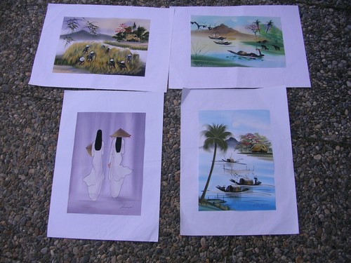 Peintures asiatiques sur - asiatiques,