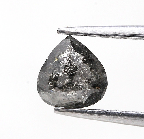 Diamant naturel poire - naturel, rose