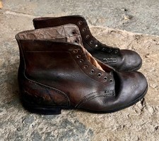 Paire De Brodequins Type 1941 Portés 1945 Indochine