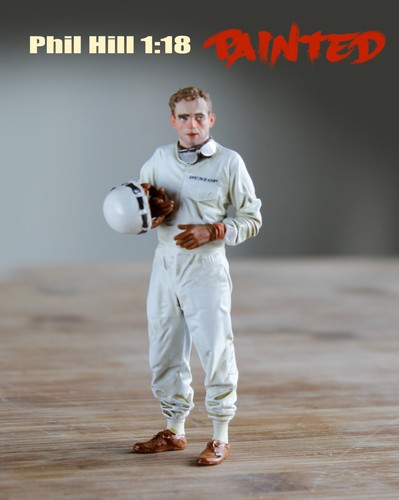 Figurine phil hill - 1/18,
