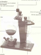 Alambic distillateur Co en verre