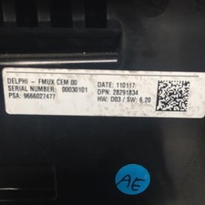 Commande chauffage CITROEN C4 HAYON 2 phase 1 II HDI 00006452V9