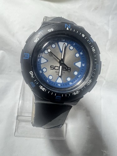Swatch scuba 200 blue - scuba,