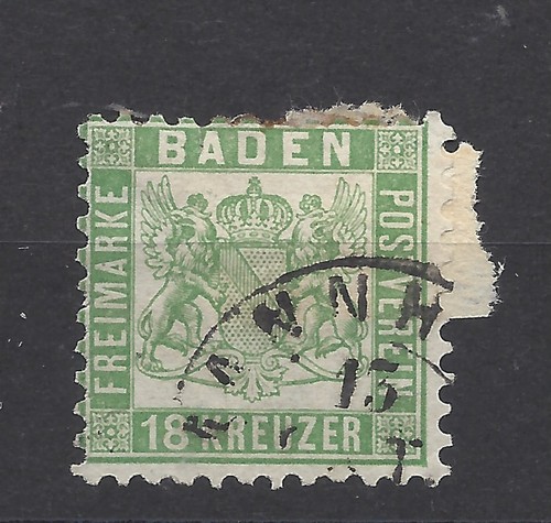 Baden oblitéré 700 - 21,