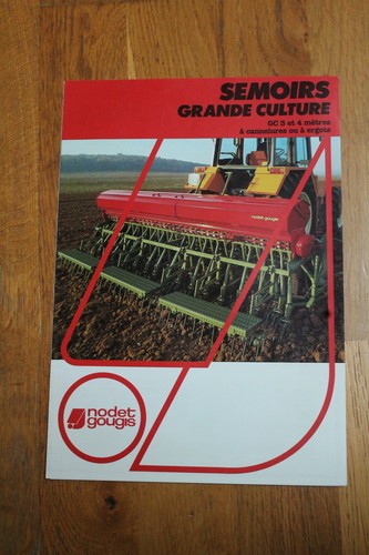 Nodet gougis brochure - nodet, semoirs