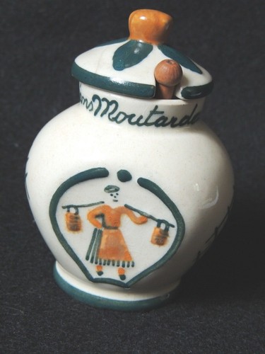Ancien moutardier publicitaire - moutardier,