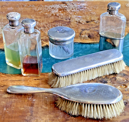 Flacons pot brosses flasque - flacons,