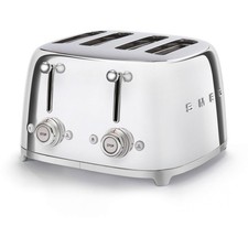Grille-pain SMEG TSF03SSEU Toaster 4 tranches Chrome
