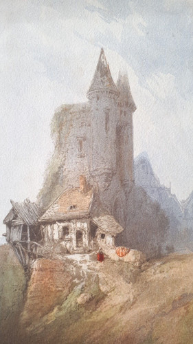 Superbe xixème siècle dessin - xixème,