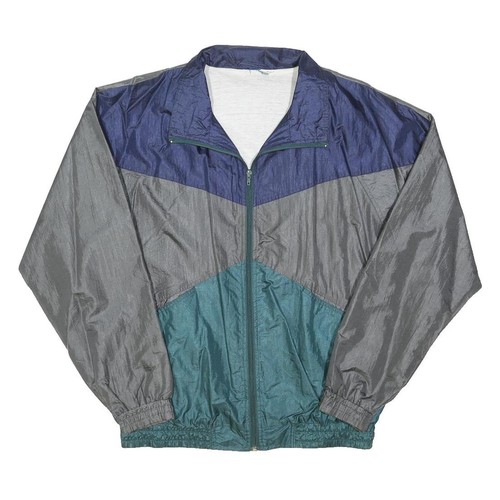 Veste homme nylon gris bleu - nylon,