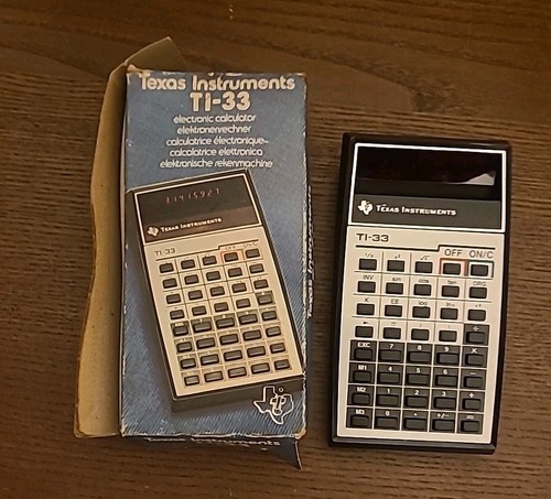 Ancienne calculatrice texas - calculatrice,