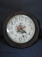Horloge pendule VEDETTE forme assiette