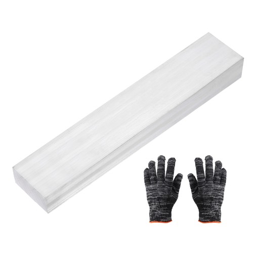 Pour square aluminum flat - aluminum, bar