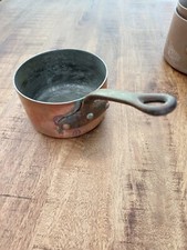 1 CASSEROLE ANCIEN EN CUIVRE E DEHILLERIN CUISINIER Cooper French 