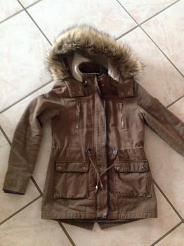 Parka kaki hiver fille - kaki,, hiver,