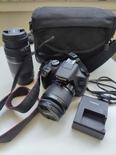 Canon EOS 2000D 24,1 Mpix Appareil Photo Reflex Numérique EF-S 18-55mm 75-300mm