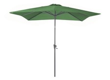 Proloisirs Parasol pour Jardin Manivelle À 2,5X2,5MT Gris et Amande Vert