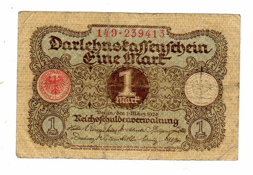 Germany allemagne billet - billet, 1