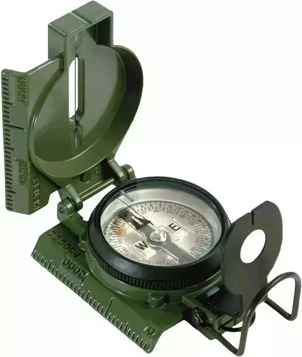 Boussole lentille militaire
