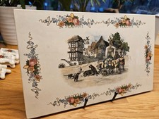 Rare Plaque Obernai Sarreguemines