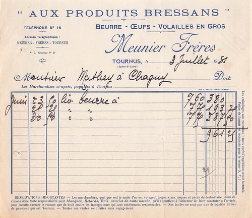 Tournus volailles meunier - tournus,
