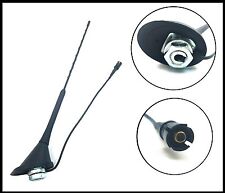 Antenne Radio de Toit Avec Pied Noir adapté pour VW Audi Skoda Seat 41cm AM/FM