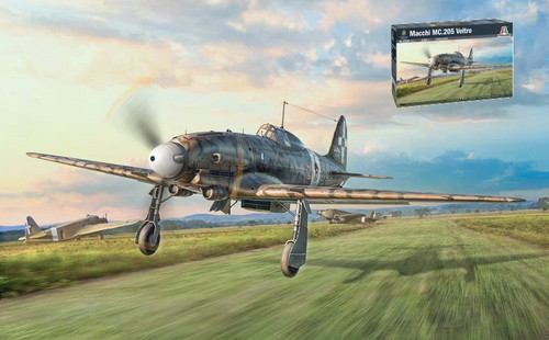 Italeri macchi 205 - macchi, veltro