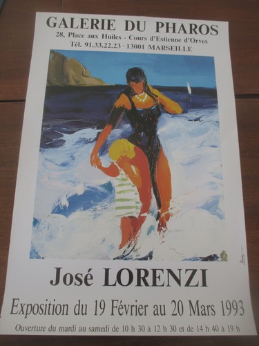 Affiche exposition josé - d'exposition,