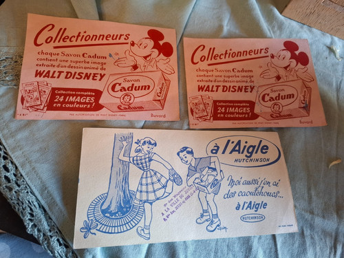 Lot buvards anciens 2 - buvards,