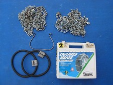 Chaînes neige Série 1000 Siepa pour roues de 12", 13", Michelin TRX 2 Blanc 1000