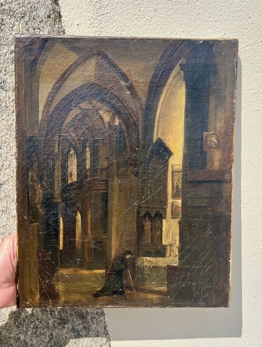 Huile sur toile époque - sur, d’époque