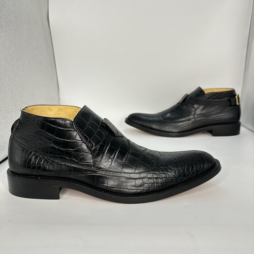 Weston black alligator - weston-black,