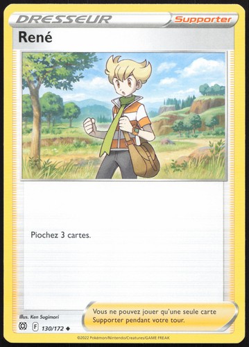 Carte pokémon rené 130 - carte,
