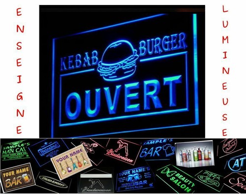 Led panneau restaurant - led,