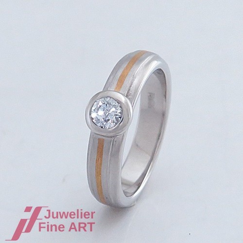 Bague solitaire brillant - solitaire,