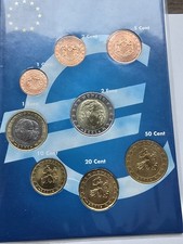 Série Pièces Euros Monaco 2001 Neuf