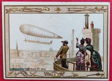 Chromo Litho Magasin AUX TROIS