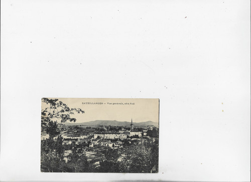 Cpa sauxillanges vue sud - 63,
