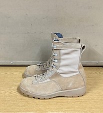 GENUINE US ARMY Mc RAE GORETEX COMBAT BOOTS DESERT EX COND !!! US 10.5W - UK 9.5