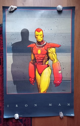 Rare iron man poster - 💎rare,