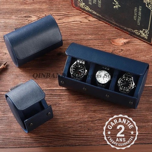 Boîte montres etui - à, cuir