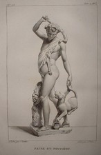 QSD 606 BURIN XIXe FAUNE et