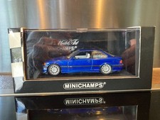 RARE BMW M3 E36 BLUE METALLIC 1/43 MINICHAMPS
