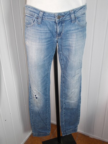 Y2k pantalon jeans délavé - y2k,